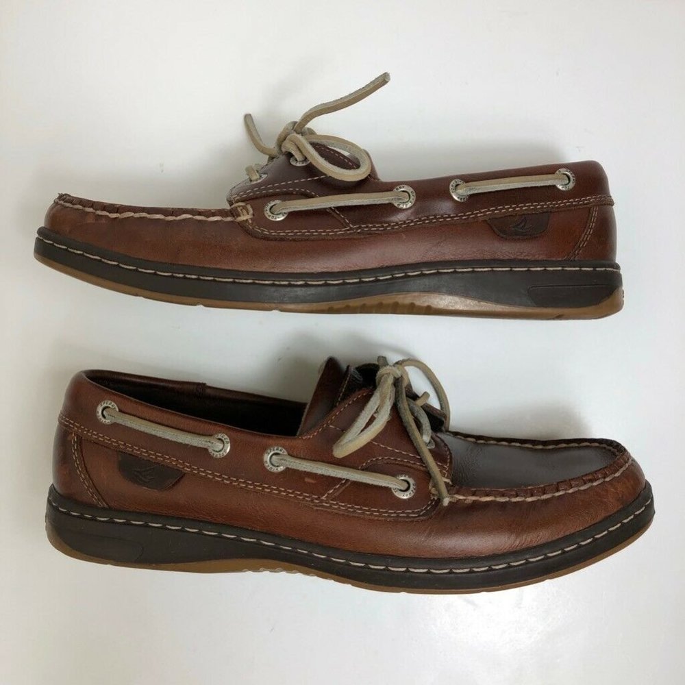 Sperry Top-Sider Mens Original Burnished Boat Shoe - Picture 6 of 8